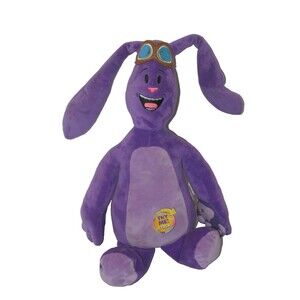 Just Play Kate & Mim Mim Plush Stuffed Animal Toy Purple Talking 17"